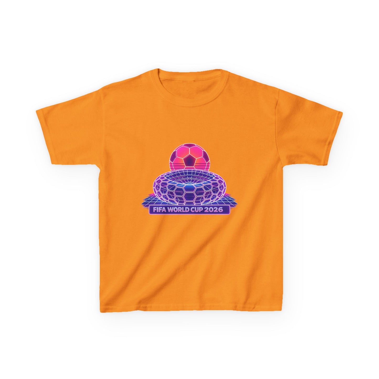 Kids World Soccer Customized Heavy Cotton Tee