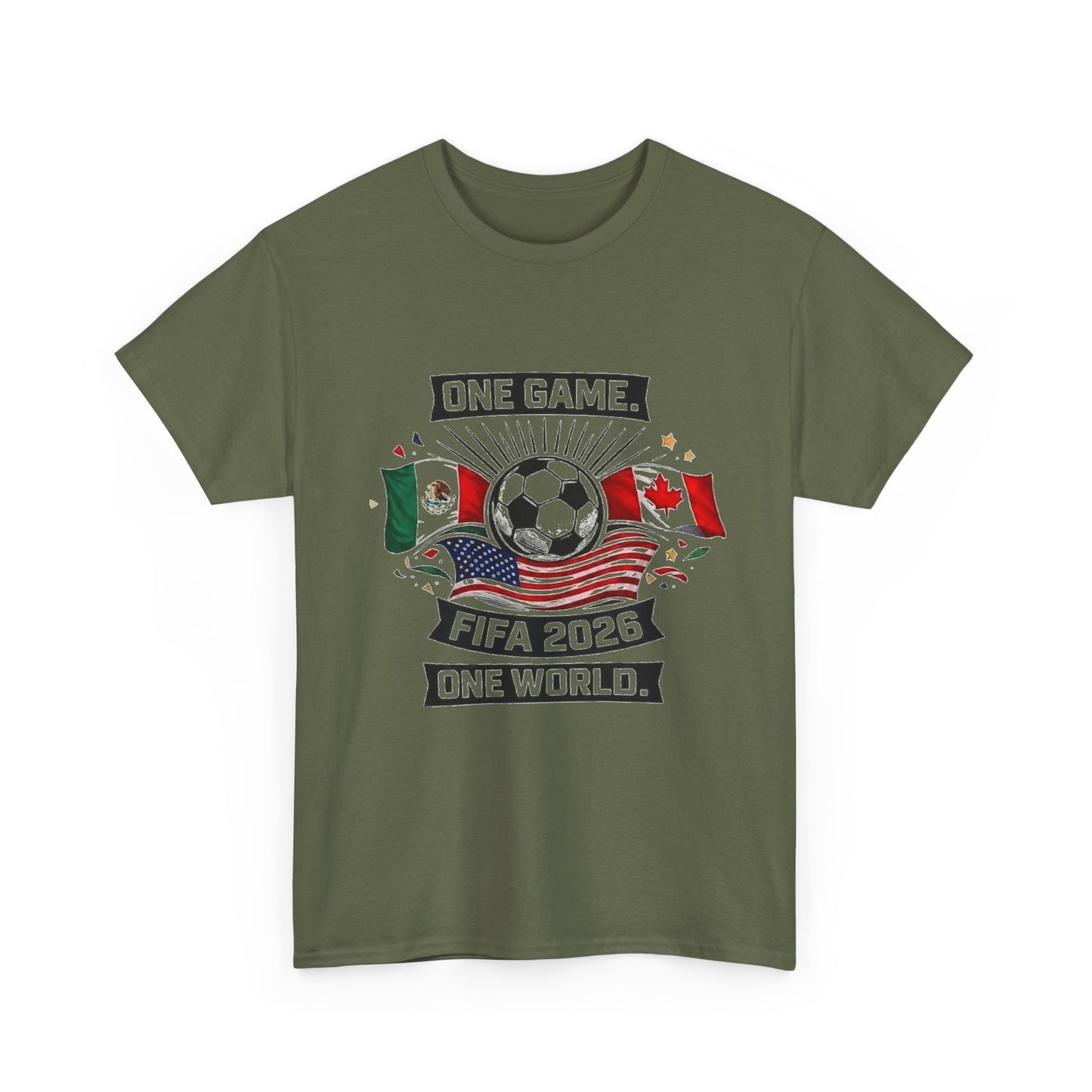 Adult World Soccer Customized T-Shirt