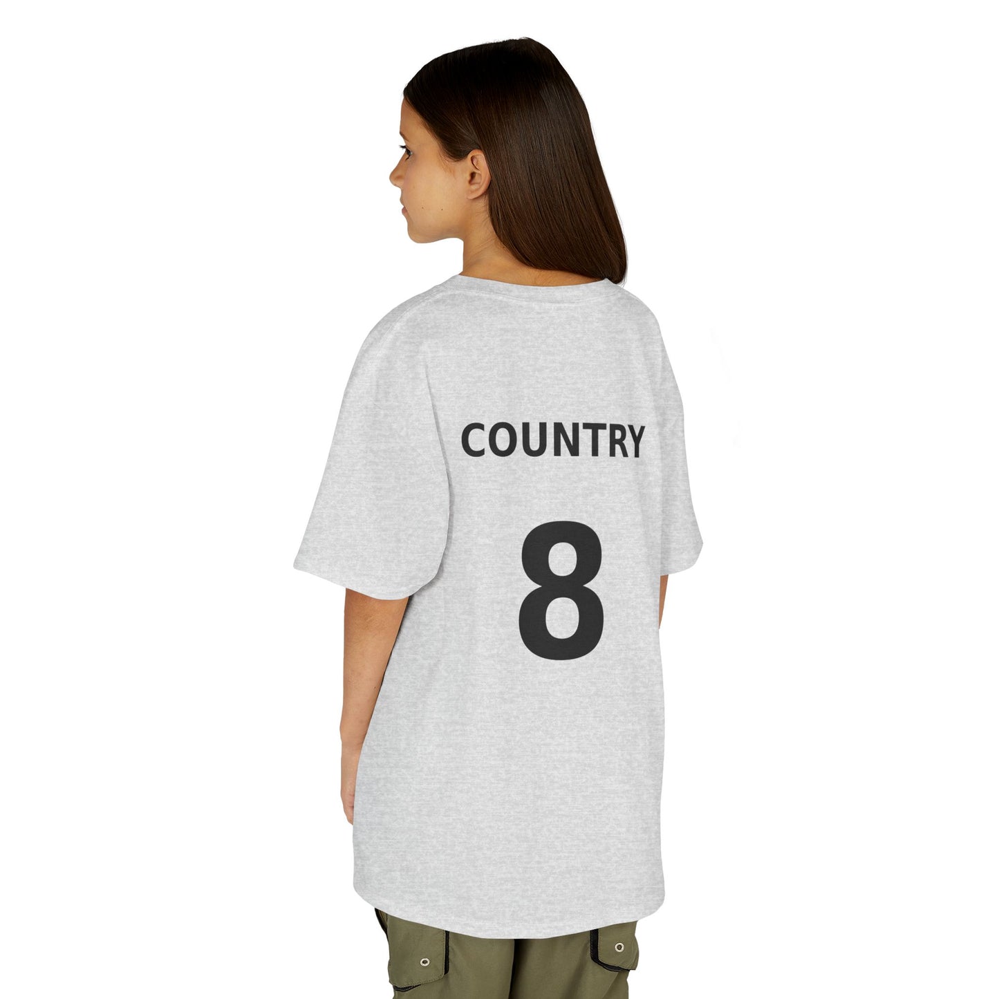 Kids World Soccer Customized Heavy Cotton Tee