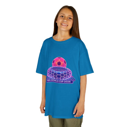 Kids World Soccer Customized Heavy Cotton Tee
