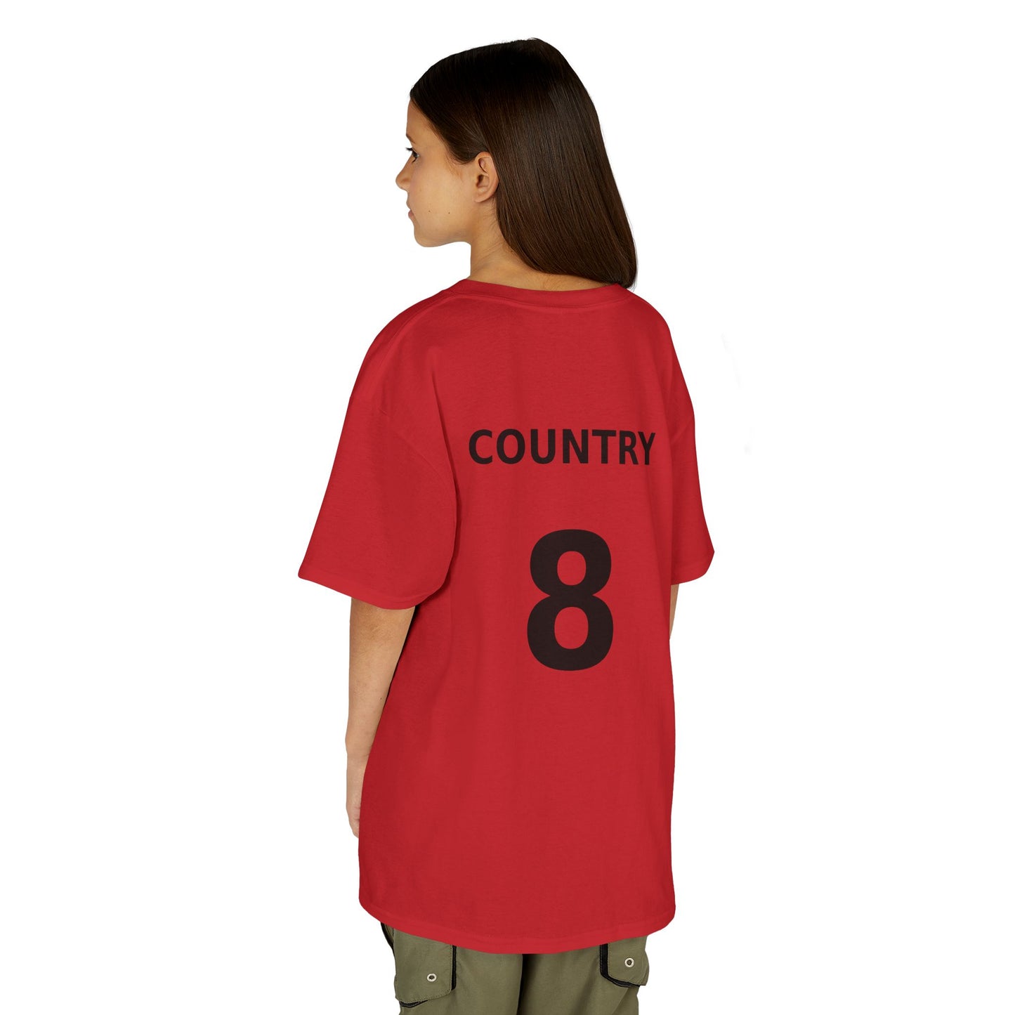 Kids World Soccer Customized Heavy Cotton Tee
