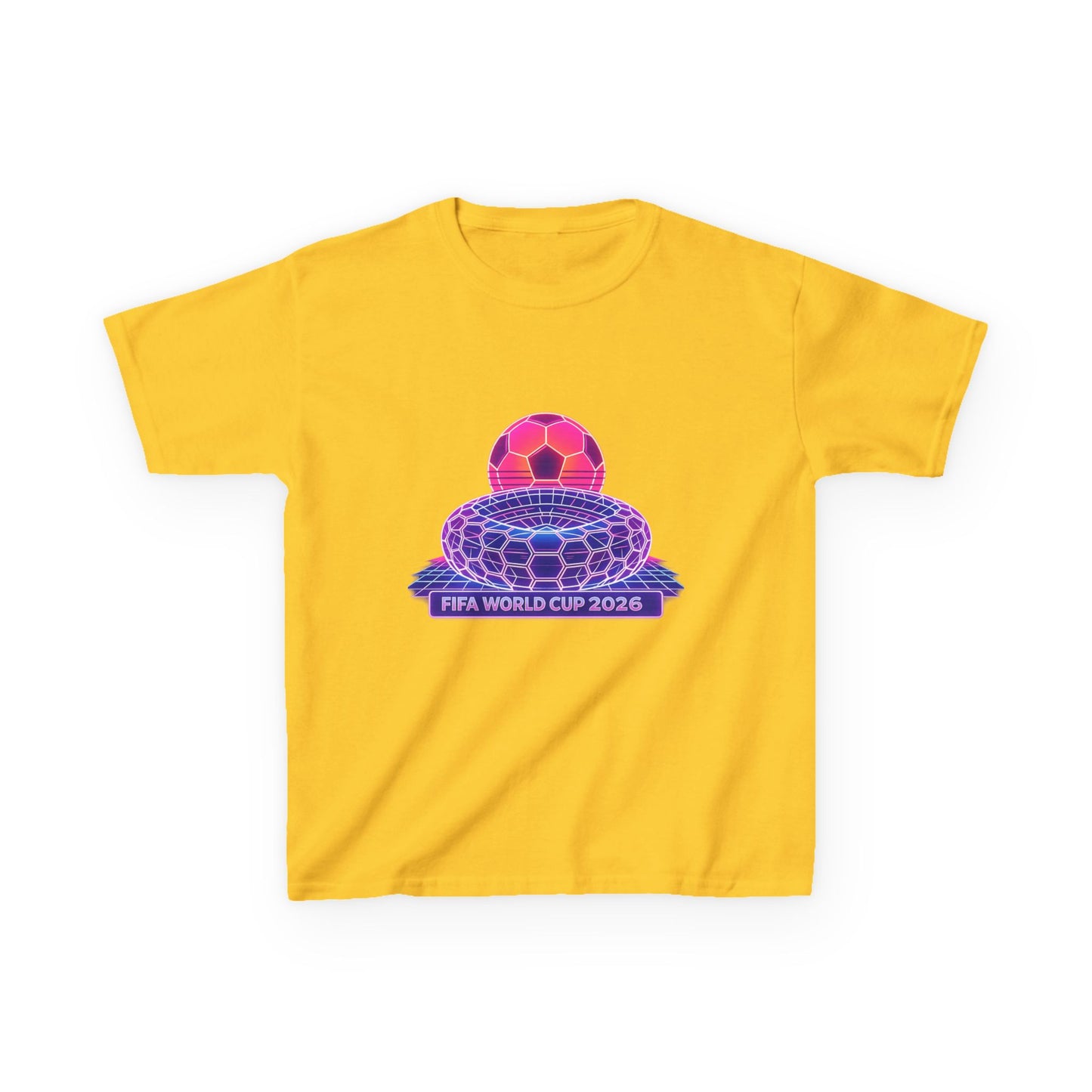 Kids World Soccer Customized Heavy Cotton Tee