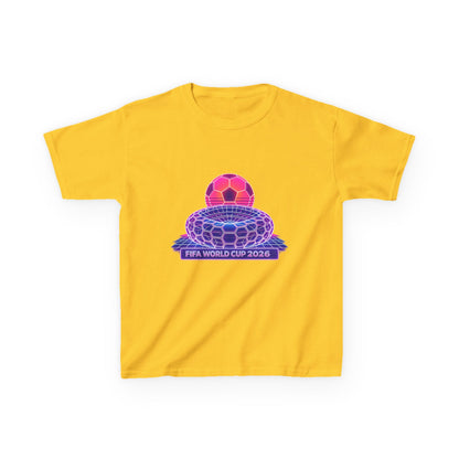 Kids World Soccer Customized Heavy Cotton Tee