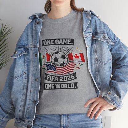 Adult World Soccer Customized T-Shirt