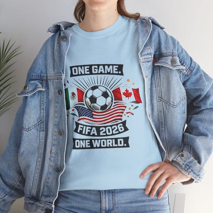 Adult World Soccer Customized T-Shirt