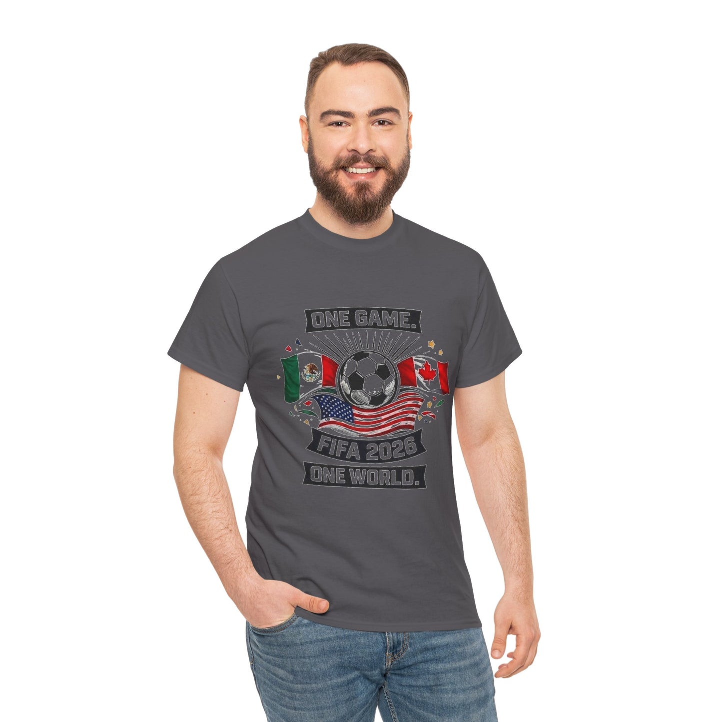 Adult World Soccer Customized T-Shirt
