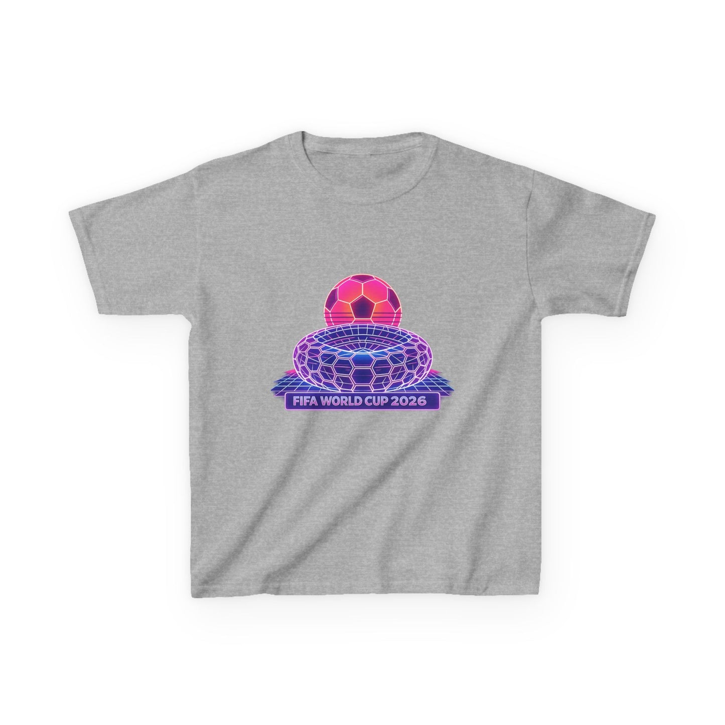 Kids World Soccer Customized Heavy Cotton Tee