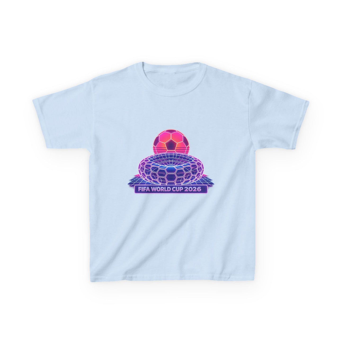 Kids World Soccer Customized Heavy Cotton Tee