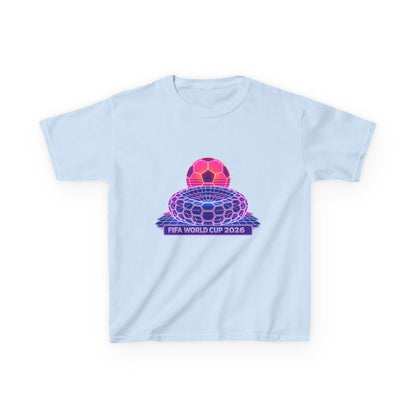 Kids World Soccer Customized Heavy Cotton Tee