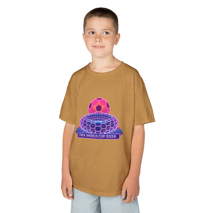 Kids World Soccer Customized Heavy Cotton Tee