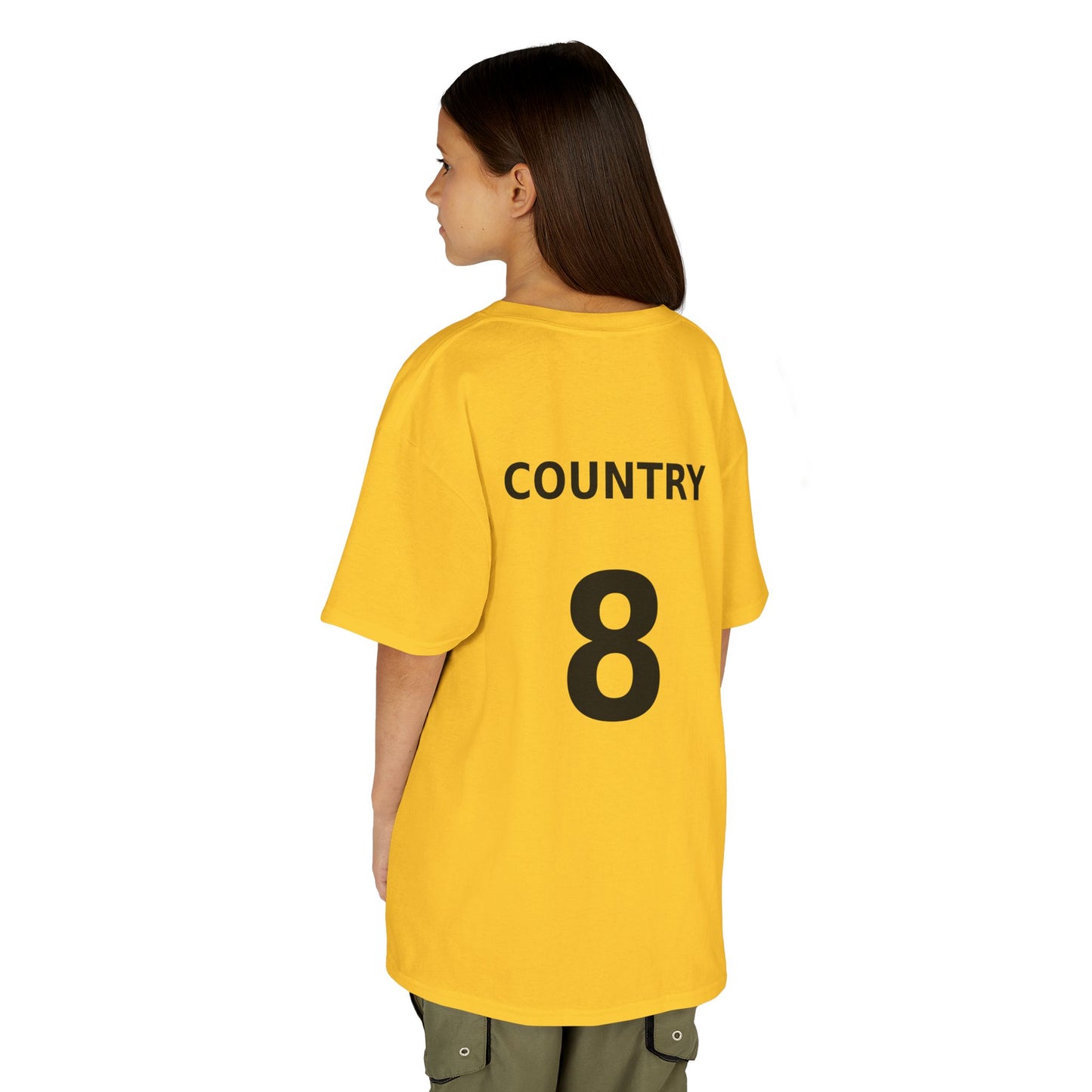 Kids World Soccer Customized Heavy Cotton Tee