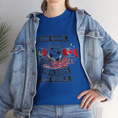 Adult World Soccer Customized T-Shirt