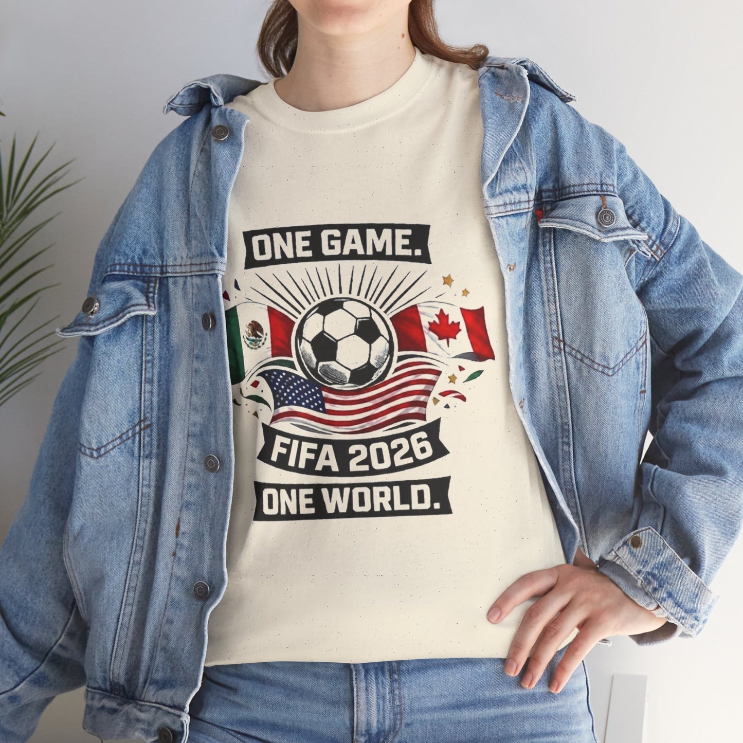 Adult World Soccer Customized T-Shirt