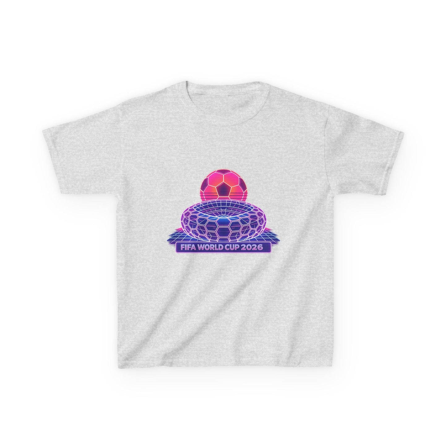 Kids World Soccer Customized Heavy Cotton Tee