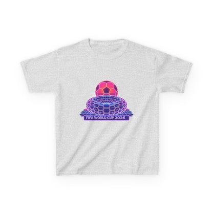 Kids World Soccer Customized Heavy Cotton Tee