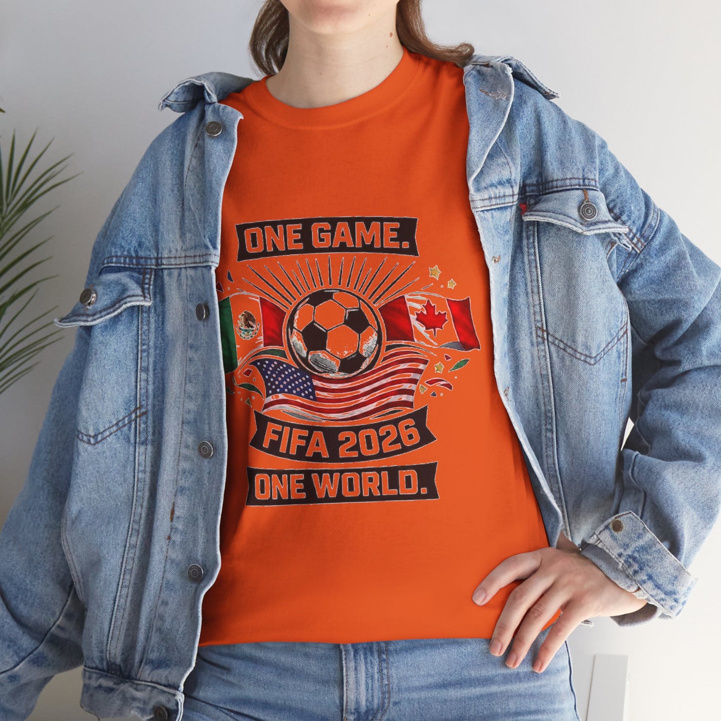 Adult World Soccer Customized T-Shirt