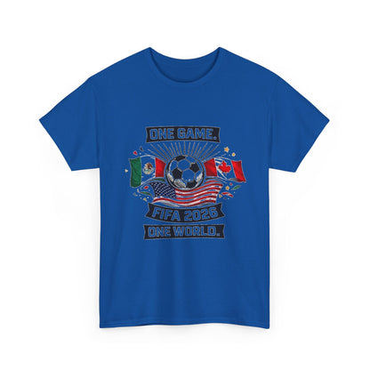 Adult World Soccer Customized T-Shirt