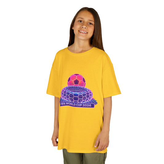 Kids World Soccer Customized Heavy Cotton Tee