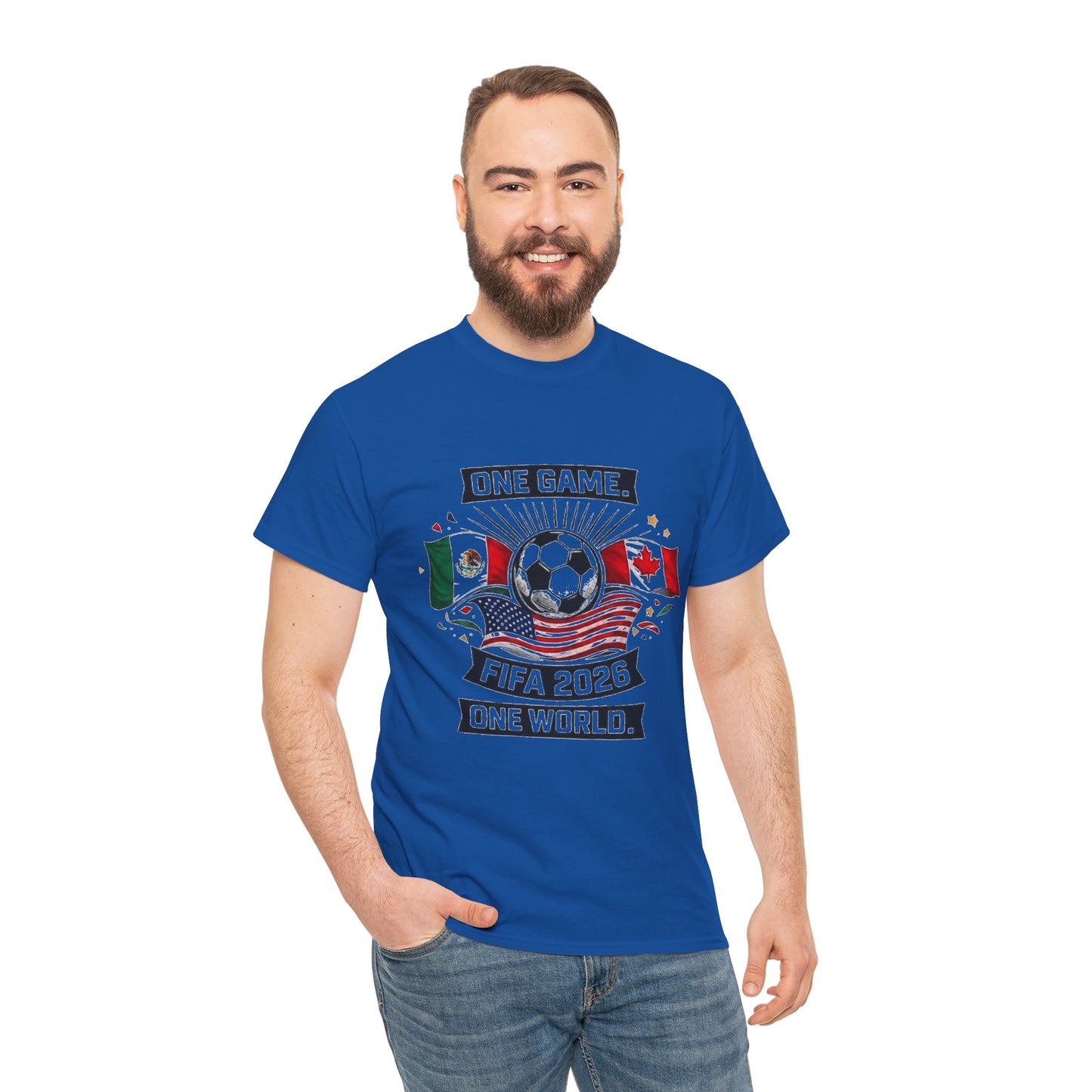 Adult World Soccer Customized T-Shirt