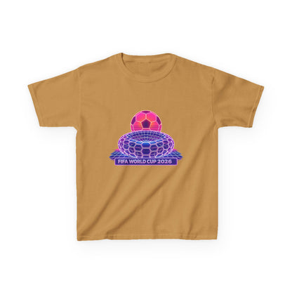 Kids World Soccer Customized Heavy Cotton Tee