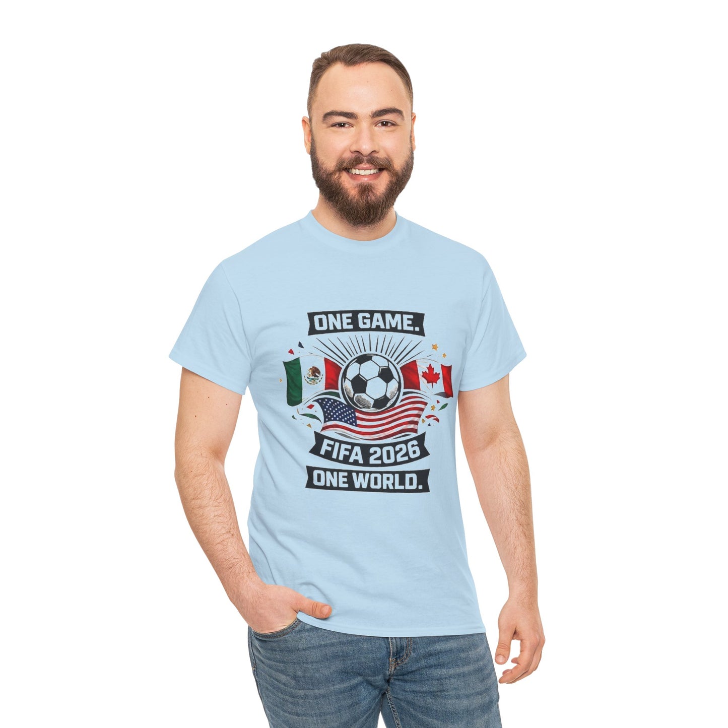 Adult World Soccer Customized T-Shirt