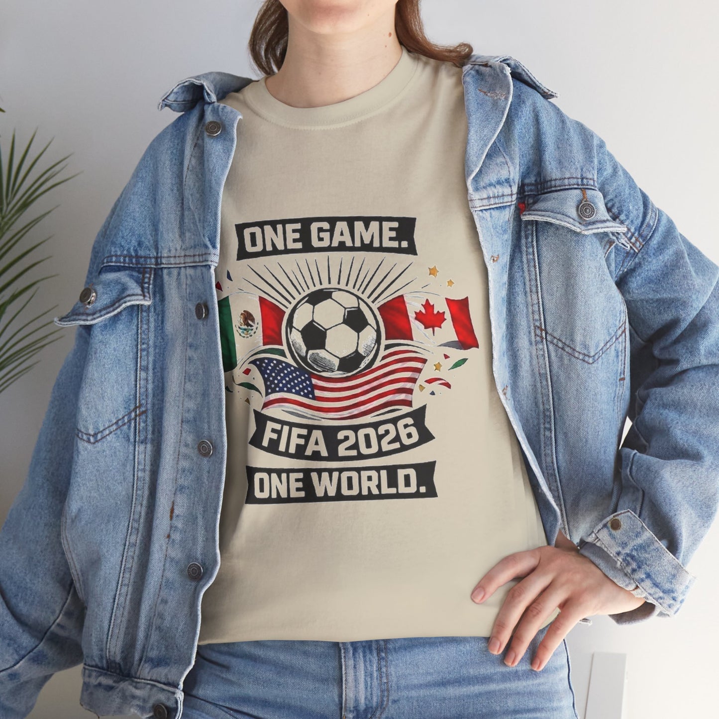 Adult World Soccer Customized T-Shirt