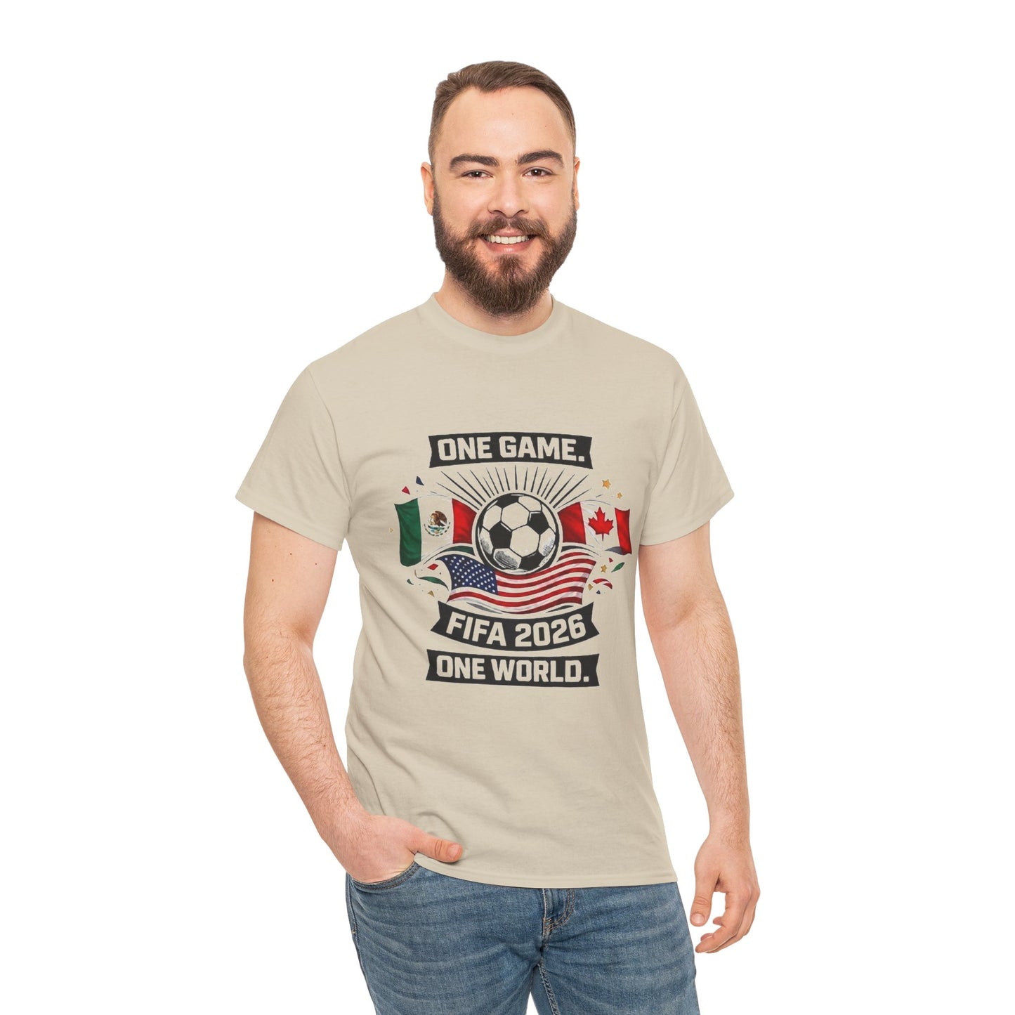 Adult World Soccer Customized T-Shirt