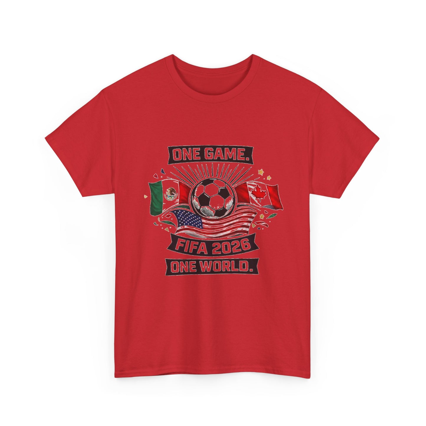 Adult World Soccer Customized T-Shirt