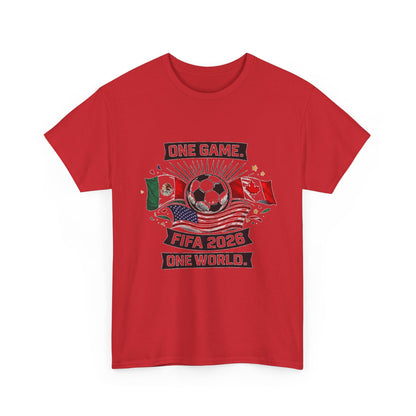 Adult World Soccer Customized T-Shirt