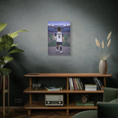 World Cup USA Like Personalized Soccer Canvas (Matte) With Custom Name and Number (WC-B03-USA)