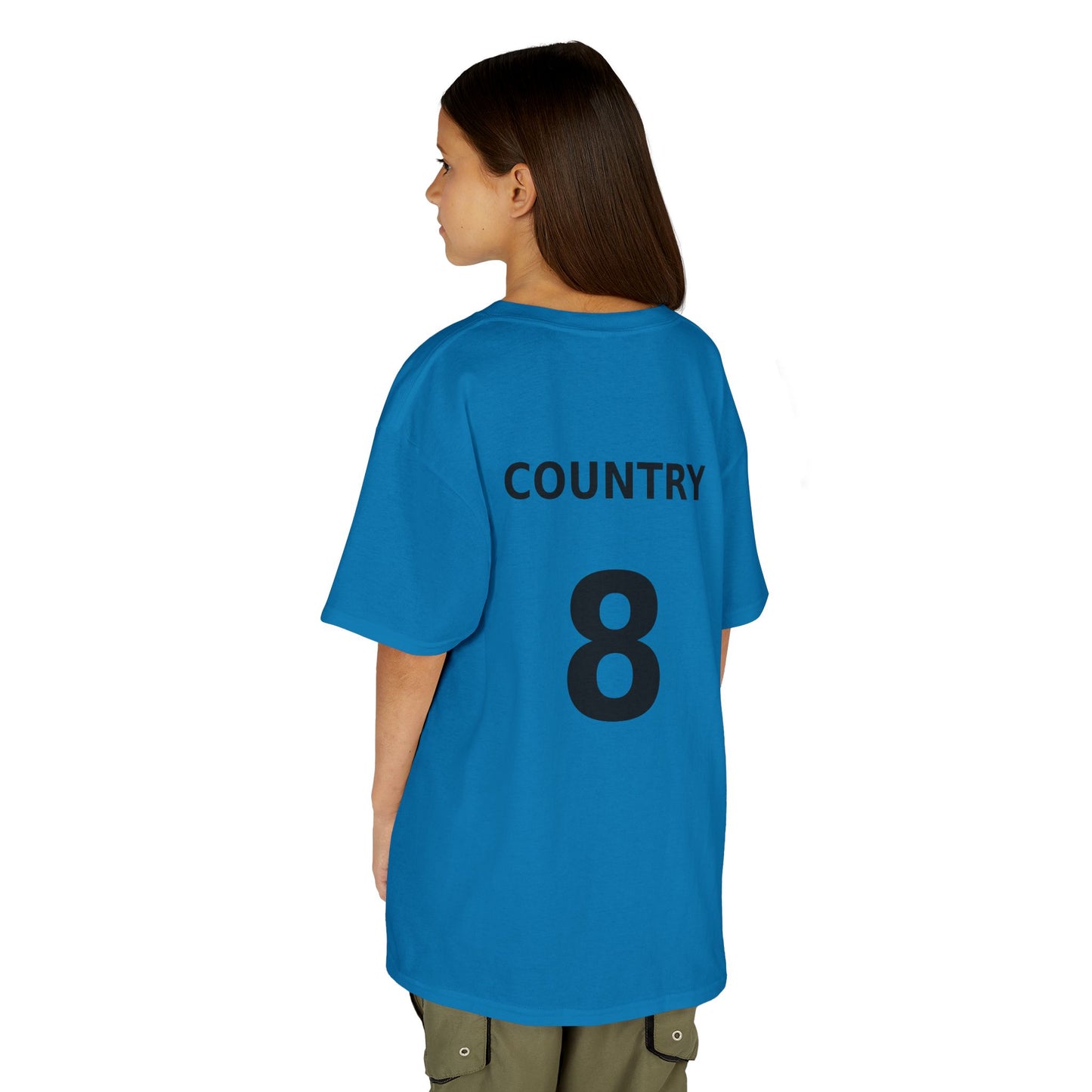 Kids World Soccer Customized Heavy Cotton Tee