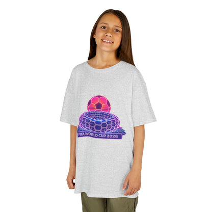 Kids World Soccer Customized Heavy Cotton Tee