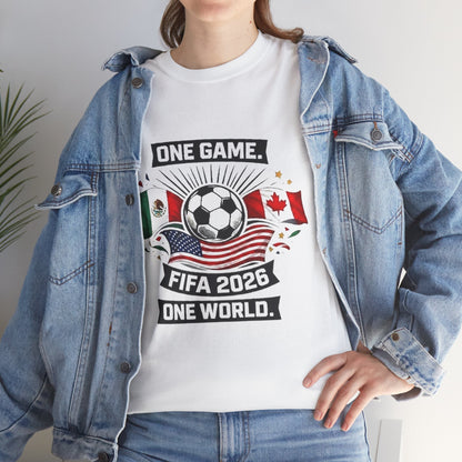 Adult World Soccer Customized T-Shirt