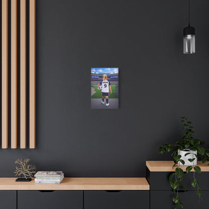 World Cup USA Like Personalized Soccer Canvas (Matte) With Custom Name and Number (WC-G02-USA)