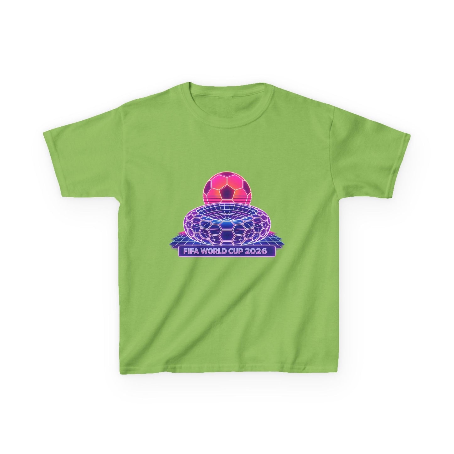 Kids World Soccer Customized Heavy Cotton Tee