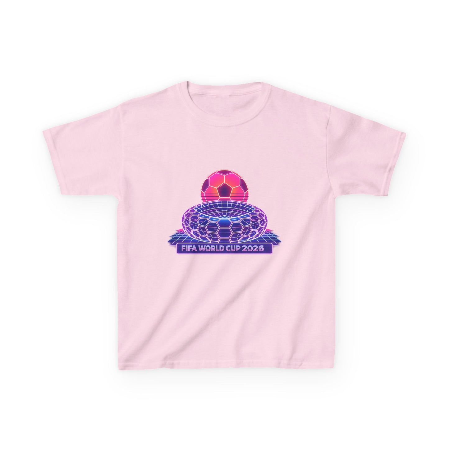 Kids World Soccer Customized Heavy Cotton Tee