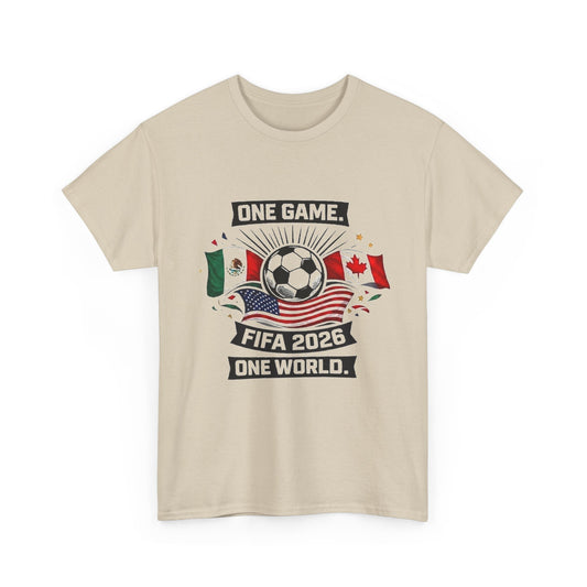Adult World Soccer Customized T-Shirt
