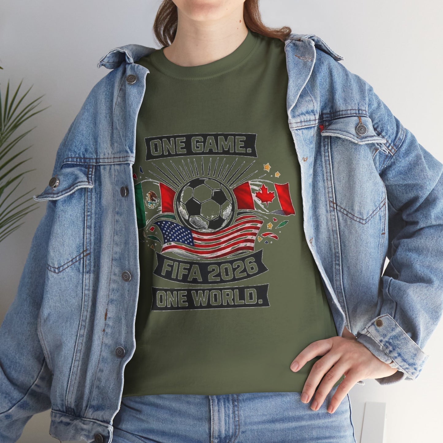 Adult World Soccer Customized T-Shirt