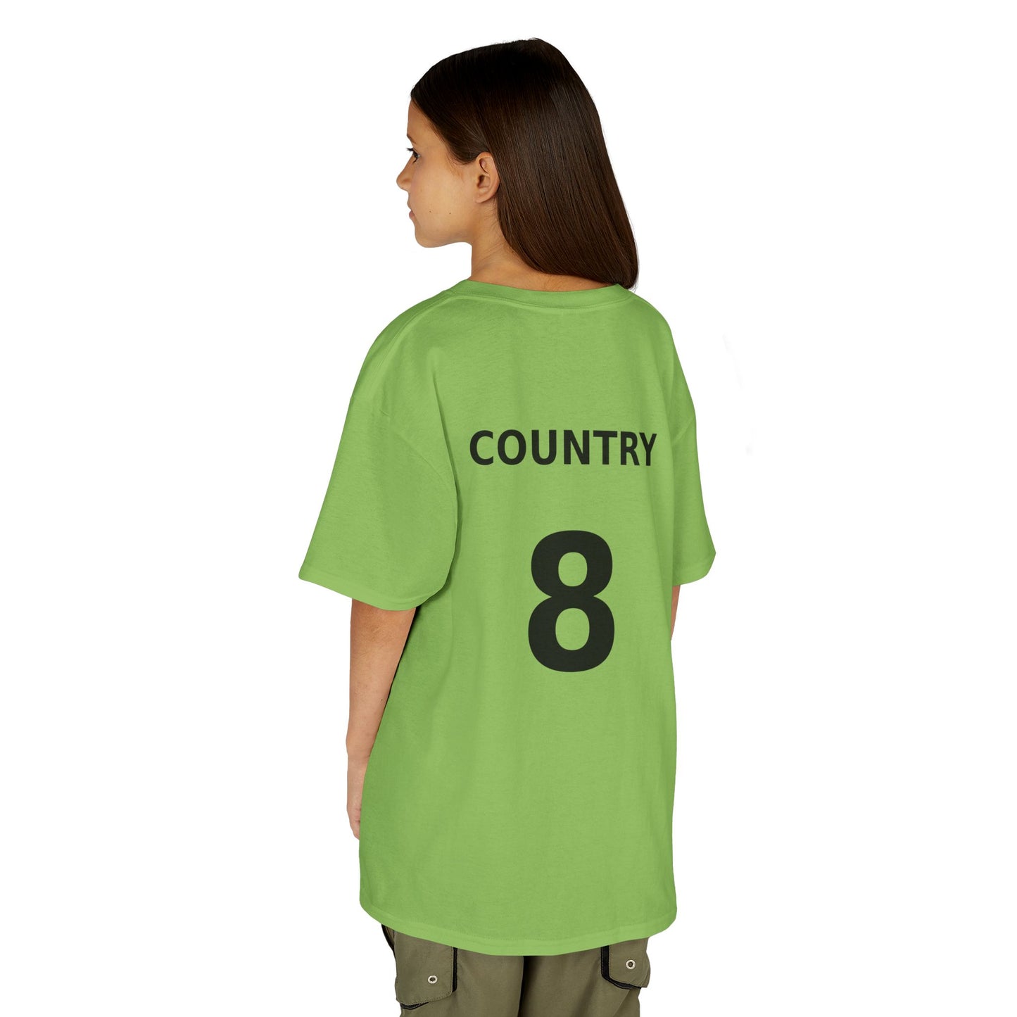 Kids World Soccer Customized Heavy Cotton Tee