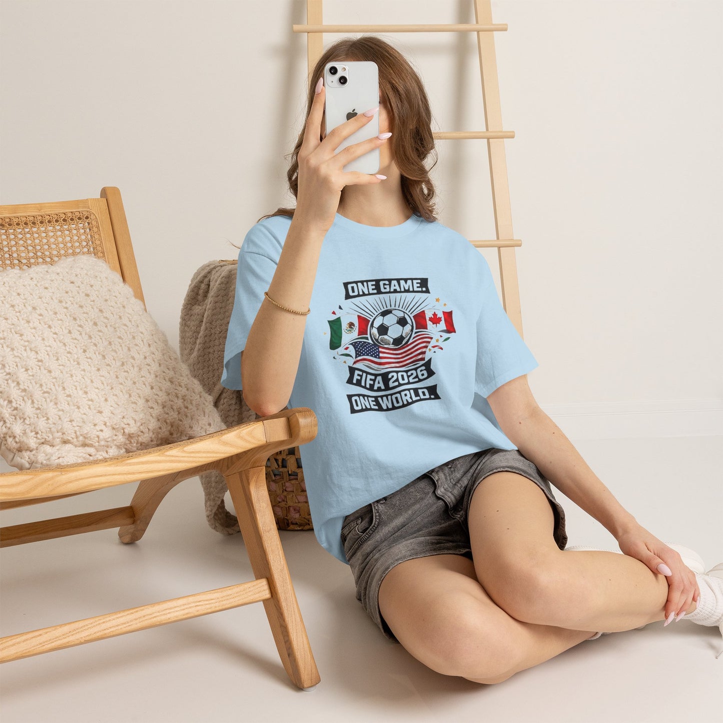 Adult World Soccer Customized T-Shirt