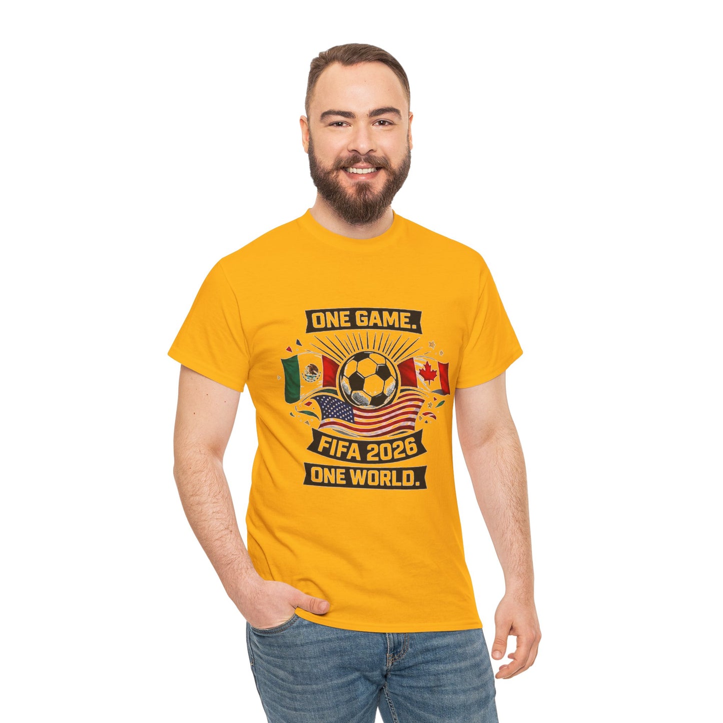 Adult World Soccer Customized T-Shirt