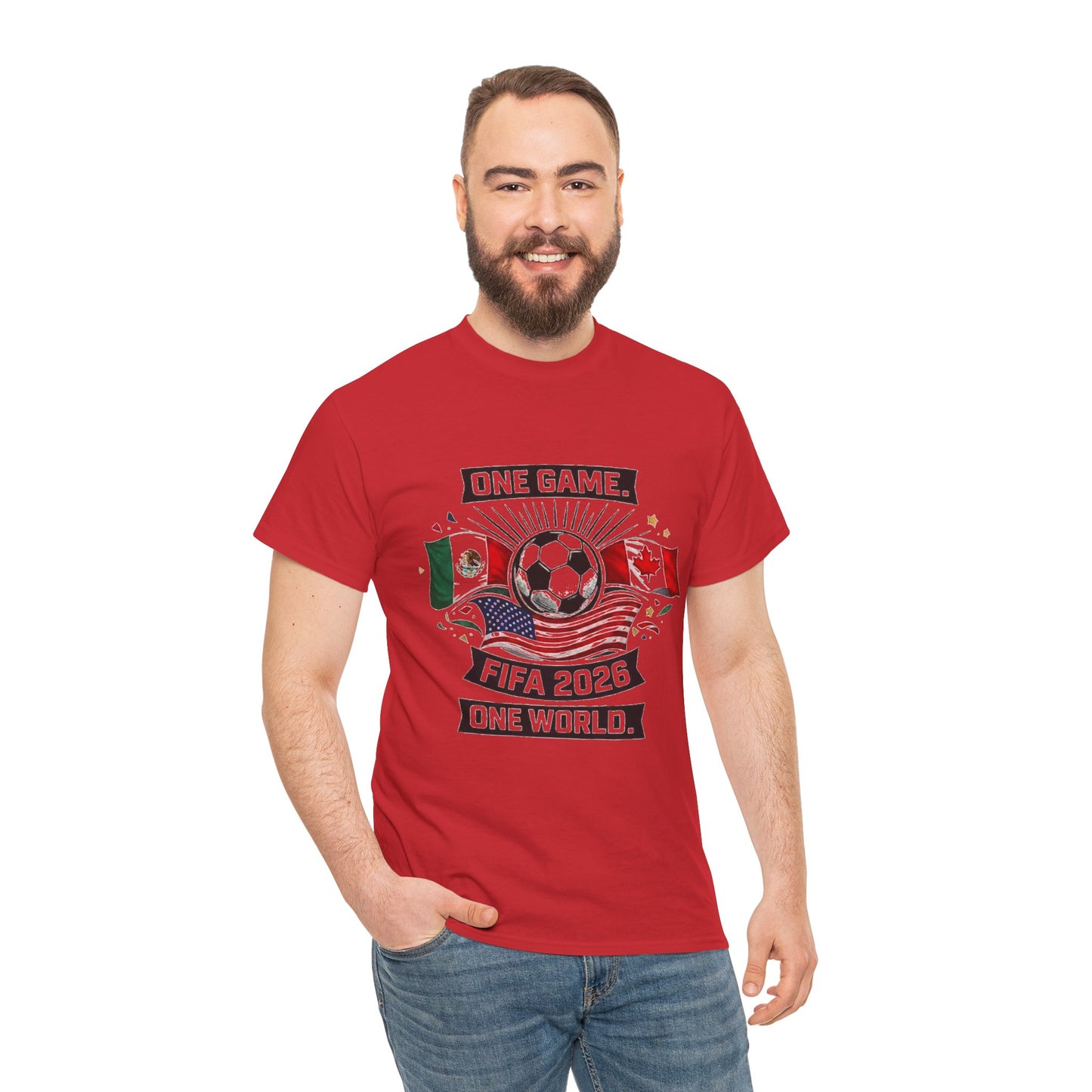 Adult World Soccer Customized T-Shirt