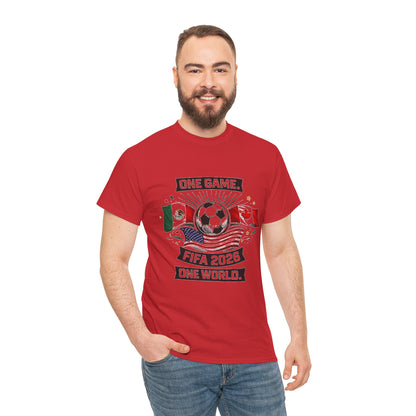 Adult World Soccer Customized T-Shirt
