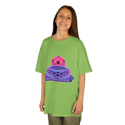 Kids World Soccer Customized Heavy Cotton Tee