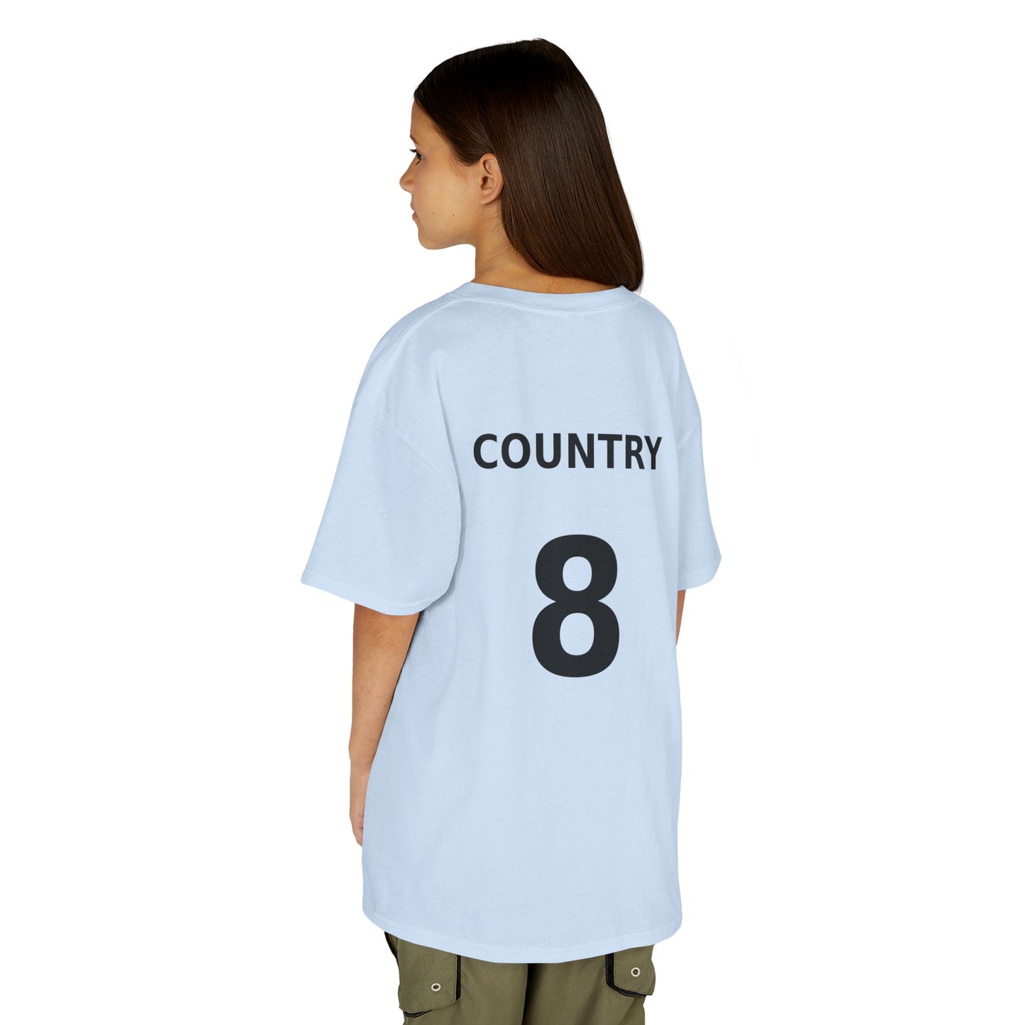 Kids World Soccer Customized Heavy Cotton Tee