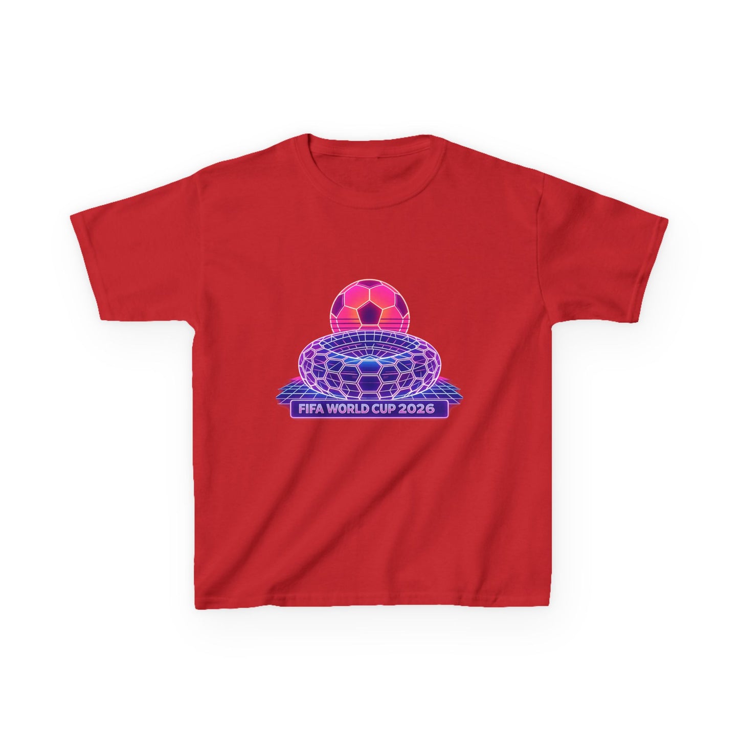 Kids World Soccer Customized Heavy Cotton Tee