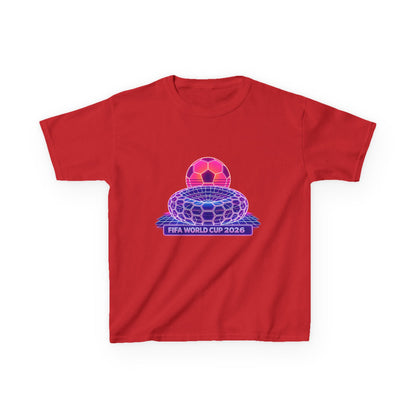 Kids World Soccer Customized Heavy Cotton Tee