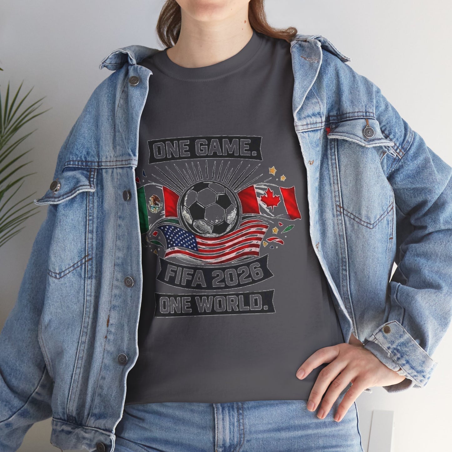 Adult World Soccer Customized T-Shirt