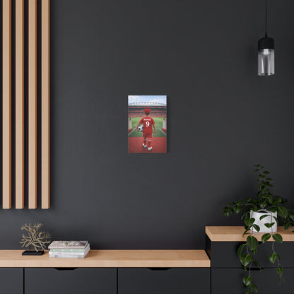 Liverpool Like Personalized Soccer Canvas (Matte) With Custom Name and Number 1 (PL-B04-LFC)
