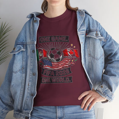 Adult World Soccer Customized T-Shirt